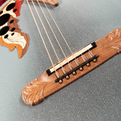 Ovation Adamas 2087GT-8 Deep Contour Bowl Reverse Blue Burst image 6
