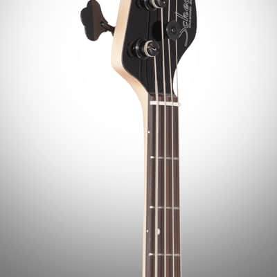 Schecter J4 Electric Bass, Gloss Black image 7