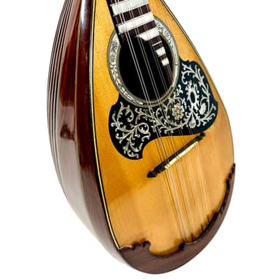 G. Kasermann High-End Curved Ribs Concert Mandolin (L’estudiantina) 1920s image 4