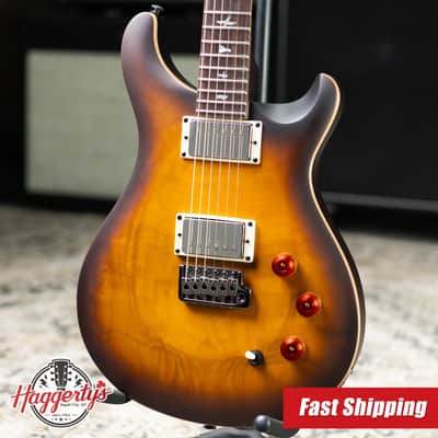 PRS SE Limited Edition David Grissom Exotic Burl Top Electric Guitar - McCarty Tobacco Sunburst with Gig Bag image 1