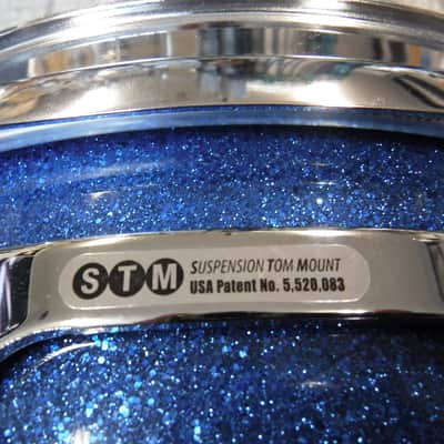 PDP Concept Series Maple Suspended Tom, 8x10, Blue Sparkle PDCM0810STBL image 3
