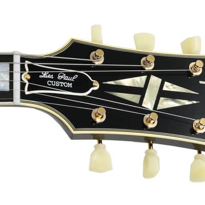 Gibson Custom Shop 1957 Les Paul Custom Reissue 2-Pickup Murphy Lab Ultra Light Aged Ebony Mint on Sale image 4