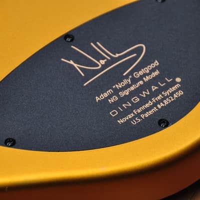 Dingwall Combustion NG3 Adam Nolly Getgood Signature 4  Gold Matte image 17