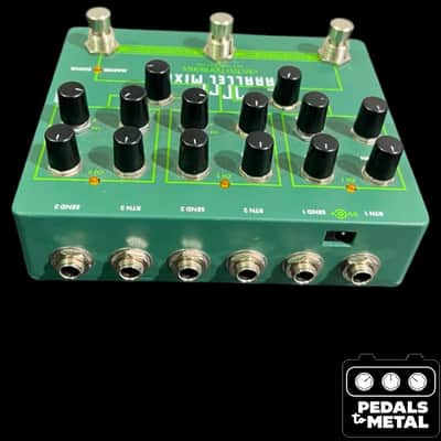 Electro-Harmonix Tri Parallel Mixer Effects Loop Mixer/Switcher 2019 - Present - Green - X18950 image 3