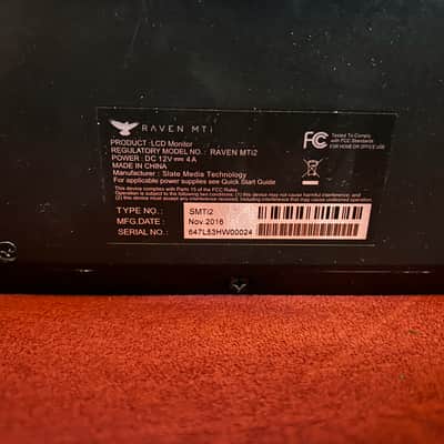 Slate Media Technology Raven MTi Control Surface 2010s - Black image 6