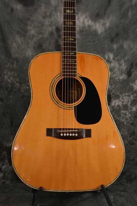 Kiso Suzuki W-300 D Dreadnought 45 Style Acoustic Vintage 70s
