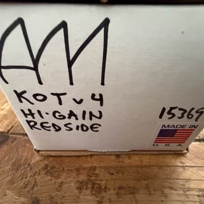Analogman King of Tone V4 with Red Side High Gain - WHITE image 4