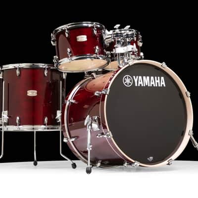 Yamaha Stage Custom Birch 5-piece Shell Pack - Cranberry Red image 3