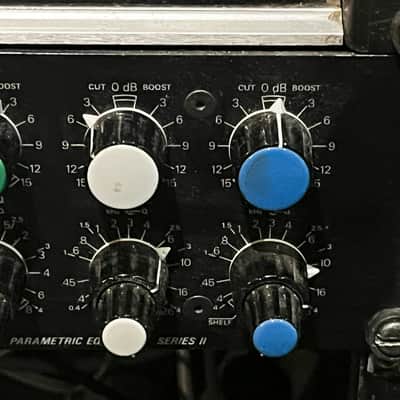 GML 8200 2-Channel Parametric Equalizer with Power Supply 1990s - Black image 5