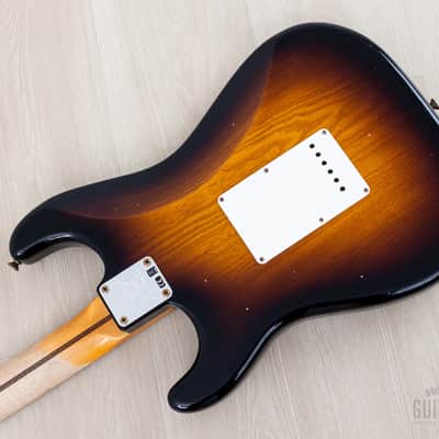 2024 Fender Custom Shop Limited Edition 1954 Stratocaster 70th Anniversary Journeyman Relic Sunburst w/ Case, CoA image 13