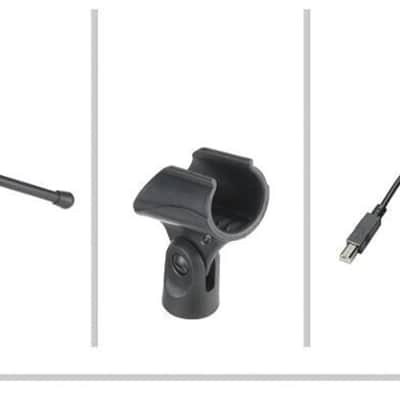 Audio-Technica AT2005USB Cardioid Dynamic USB/XLR Microphone,Black image 5