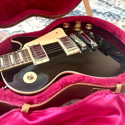 2001 Gibson Les Paul Standard "EBONY BLACK" + SD '59 PICKUPS + OHSC image 16