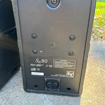 Pair of Electro-Voice SX80 Passive Speakers - Black image 6