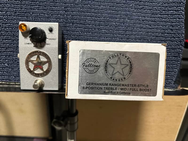 Fulltone Custom Shop Ranger Treble Boost 2010s - Silver image 1