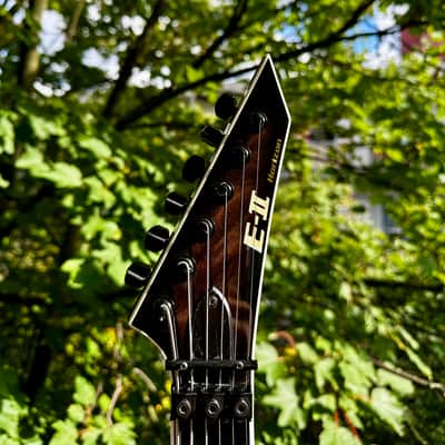 ESP E-II Horizon FR-II - See Thru Black Sunburst image 2