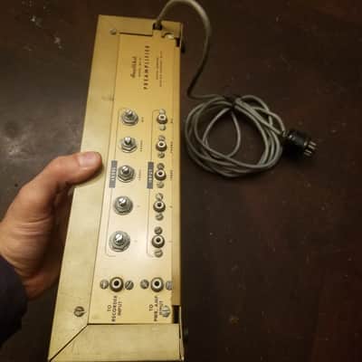 Heathkit WA-P2 Mono Tube Preamplifier Control Amp 1956 - Gold image 10