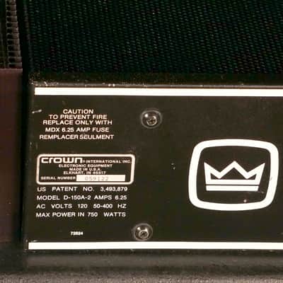 CROWN D150A SERIES II '90-2000 image 4