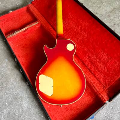 Greco EG-600 Custom Ace Frehley 1978 - Cherry sunburst 3 pickup les paul Singlecut original vintage Fujigen MIJ Japan MOT image 12
