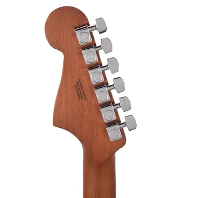 Fender Acoustasonic Standard Jazzmaster Black image 7