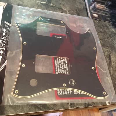 Gibson SG Standard Full Face Pickguard 5 ply Black & Cream Made in USA by WD image 3