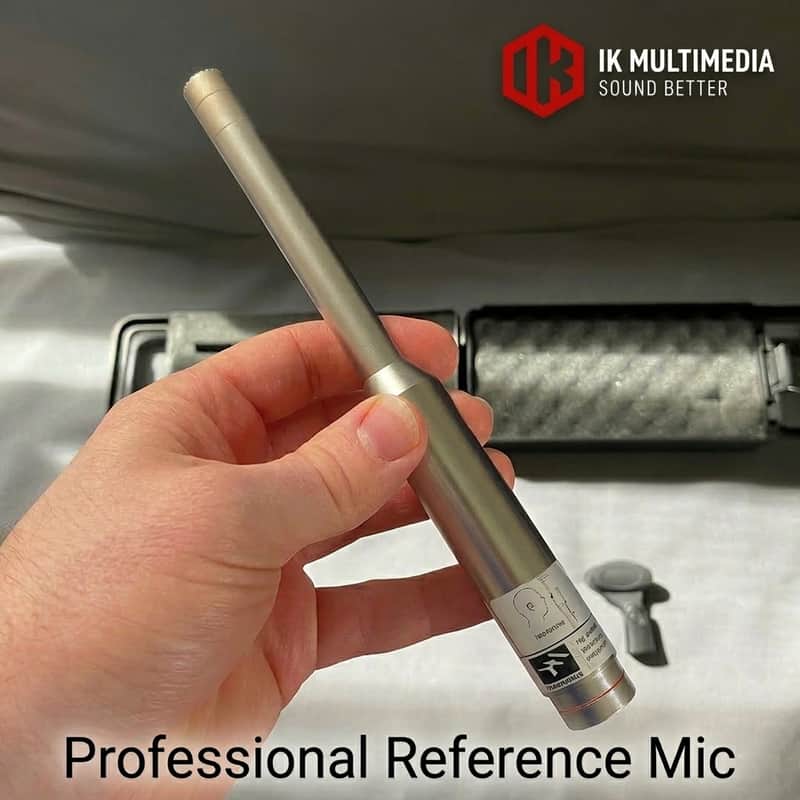 IK Multimedia Reference Measurement Microphone - Calibrated Omni Mic for Room Correction - MIC ONLY NO SOFTWARE image 1