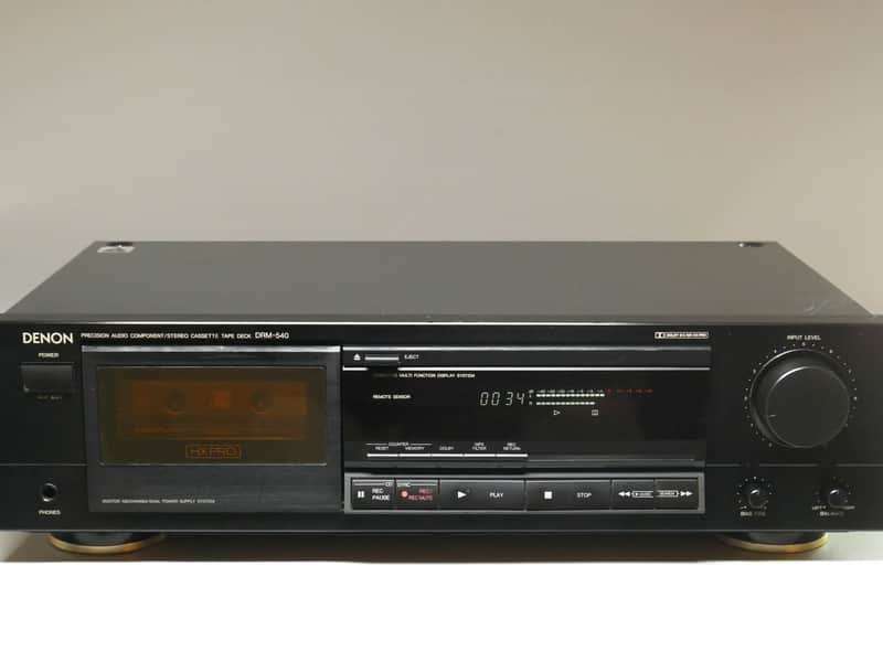 Denon DRM-540 Precision Audio Component Stereo Cassette Deck - Fully Serviced & Upgraded ALPS Transport (Vintage 1990s) image 1