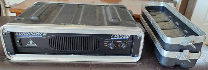 Behringer Europower EP2500 2 x 1200-Watt Power Amplifier | Reverb