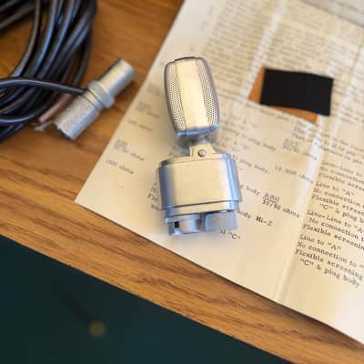 *New In Box* Vintage Reslo RBH Ribbon Microphone! 1960’s NOS (RCA) image 4