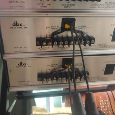 dbx 165A Over Easy Compressor / Limiter 1970s - Black image 5