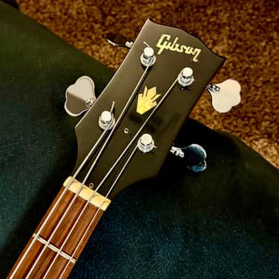 Bruce Kulick Collection (KISS)  1967 Gibson EB-3 - Cherry Red - Original Case image 4