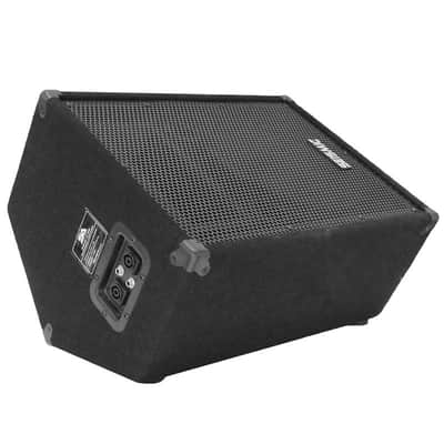 (2) SEISMIC AUDIO 10" FLOOR MONITORS Stage PA Speakers image 2