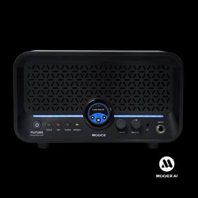 Mooer F15i Li Intelligent Amp Portable Stereo Modelling Amplifier-White image 2