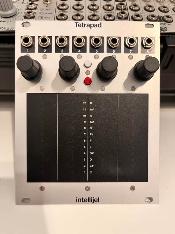Intellijel Tetrapad Performance Touchpad Eurorack Synth Module 2017 - Present - White image 1