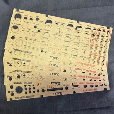Moog Labyrinth Parallel Generative Synthesizer 2024 - Present Black with Wood Sides image 4