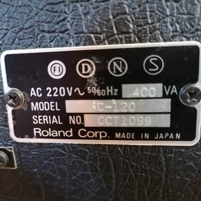Roland Jazz Chorus JC-120 1991 Black image 15