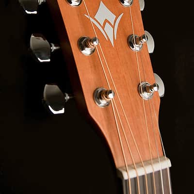 Washburn WG7SCE Harvest Series Grand Auditorium Cutaway Solid Spruce Top Mahogany Neck Acoustic-Electric Guitar image 5