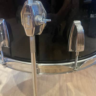 Ludwig 70s Vistalite Toms - 12” Rack, 13” Rack, 16” Floor 1970s - Black image 9