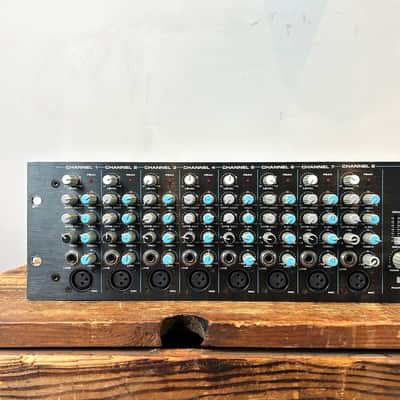 Samson S8 Powered Rack Mounted Mixer - Black image 2