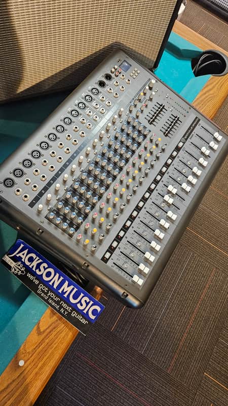 Rockville RPM1470 14-Channel 6000 Watt Powered Mixer, 7 Band EQ, 24-Bit Effects, USB, Bluetooth, and 48V Phantom Power image 1
