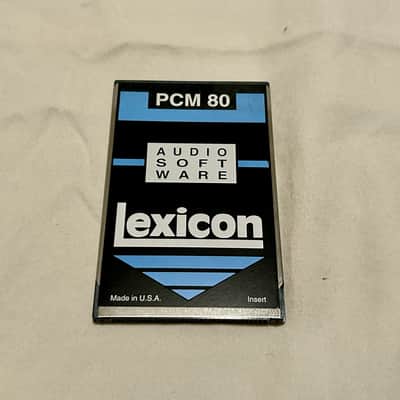 Lexicon PCM80 Digital Reverb / Effects Processor — Excellent Condition, Fully Functional + Dual FX V1.0 Algorithm Card Included image 7