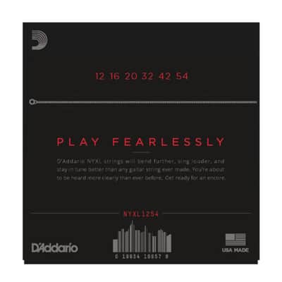 D'Addario NYXL 12-54 Carbon Steel Alloy - Electric Guitar Strings image 2