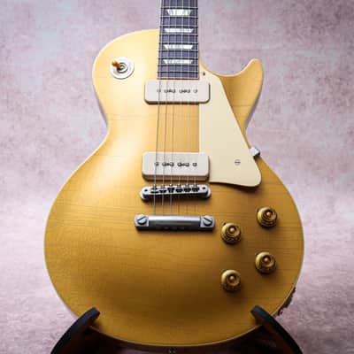 GIBSON USA Custom Shop Murphy Lab '56 Les Paul Standard Ultra Light Aged "Goldtop + Rosewood" (2023) image 4