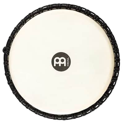 Meinl ADJ3-XL+Bag 13" Original African Style Rope Tuned Brown & Black Wood Djembe w/ Gig Bag image 3