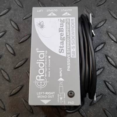 Radial StageBug SB-5 Passive Stereo Laptop DI Sidewinder Recording Unit image 1