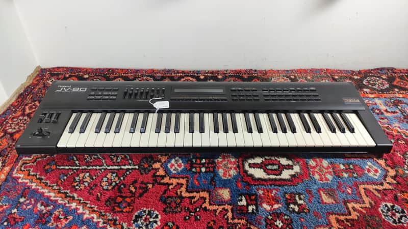 Roland JV-80 61-Key Multi-Timbral Synthesizer 1992 - 1994 - Black image 1