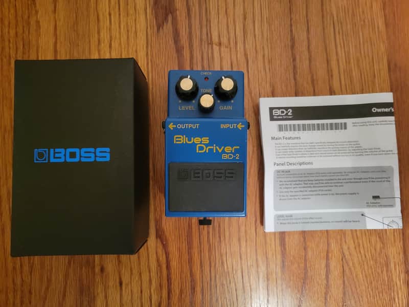 Boss BD-2 Blues Driver (Silver Label)
