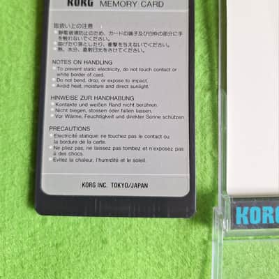 Korg DDC-B01 Latin 1 Card for DDD-1 DDD-5 image 2