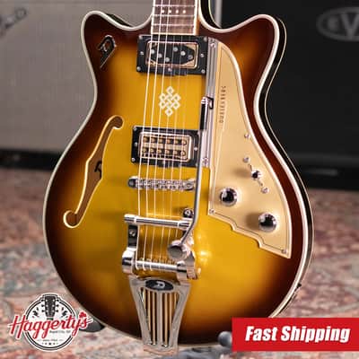 Moffa Dark Lorraine Semi-Hollow Archtop Jazz Guitar - Kurt