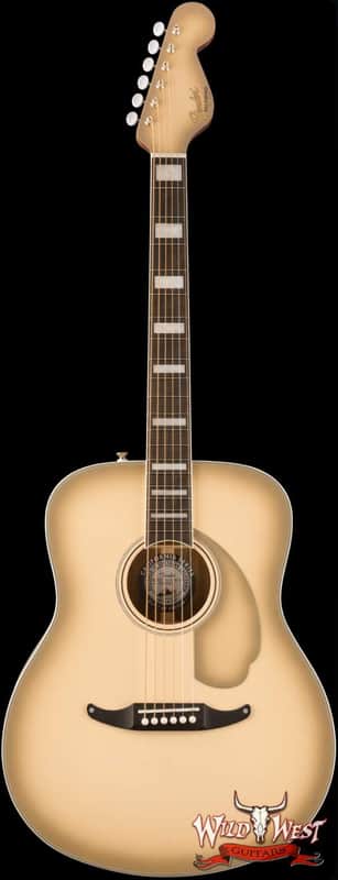 Fender Limited Edition California Vintage Palomino Antigua Finish Electric Acoustic with Hardshell Case image 1