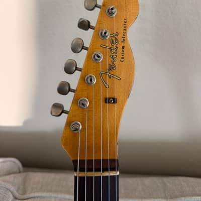 Fender Telecaster Custom shop 60s 2025 - Heavy Relic Black image 8